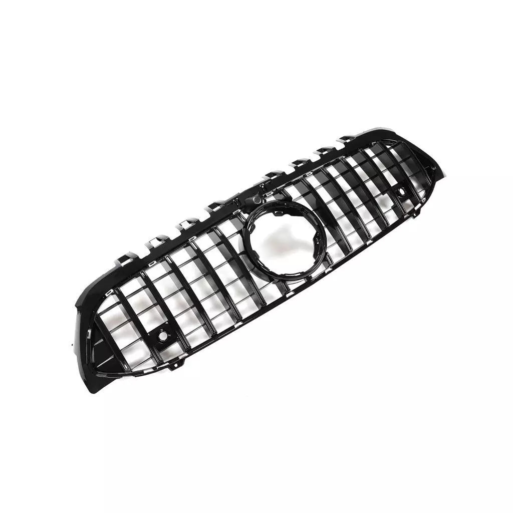 Gloss Black GT Style Grille - Mercedes Benz CLA-Class W117 Grill 2013-2019