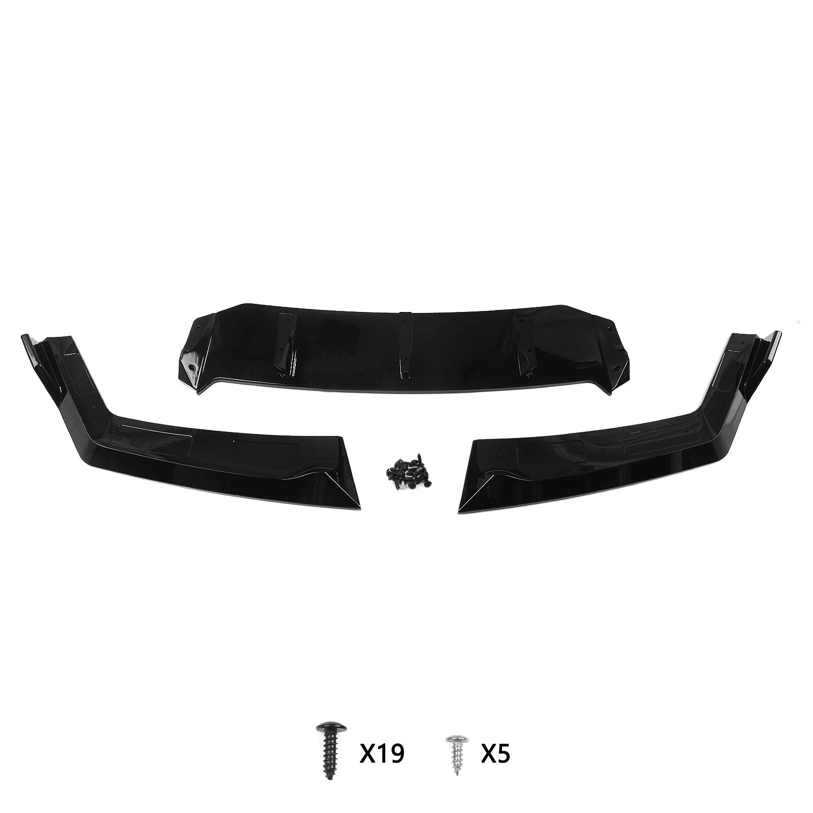 Gloss Black Front Splitter Lip V1 - BMW 7 Series & i7 G70/G73 M Sport (2023–2026)