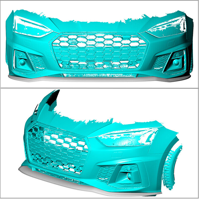 Carbon Fiber Front Lip - Audi S5 / A5 B9 S Line