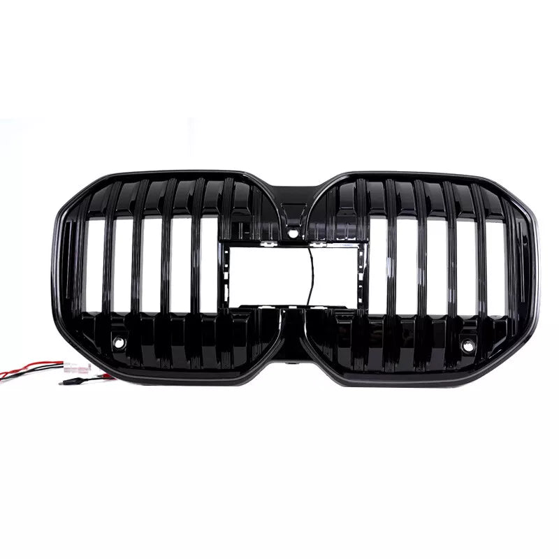 Gloss Black Front Grille w/ LED - BMW 7 Series G70