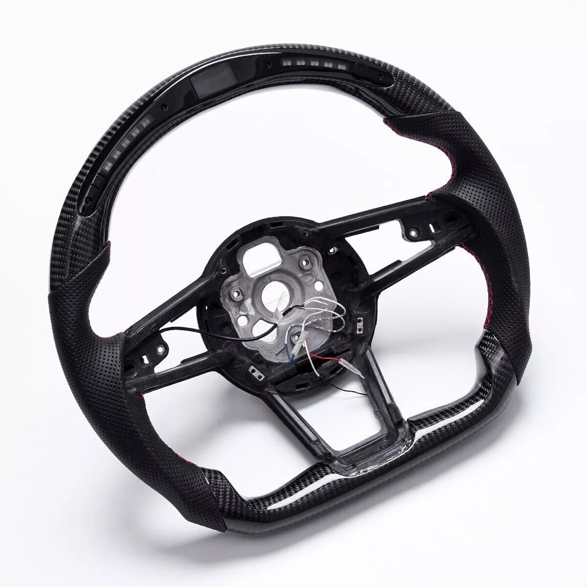 Carbon Fiber Steering Wheel W/ LED - Audi R8 & TT/TTS/TTRS