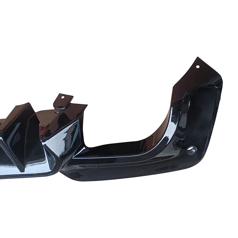 Gloss Black Rear Diffuser w/ Brakelight V2 - BMW X3 G01 M Sport