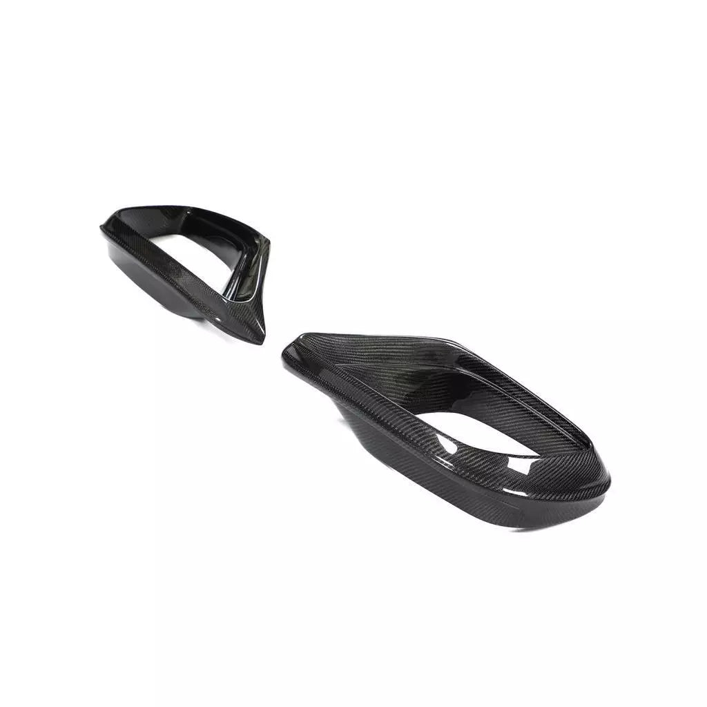 Carbon Front Splitter Lip & Air Vent Cover - Mercedes Benz W213 S213 E63 S 2016-2020