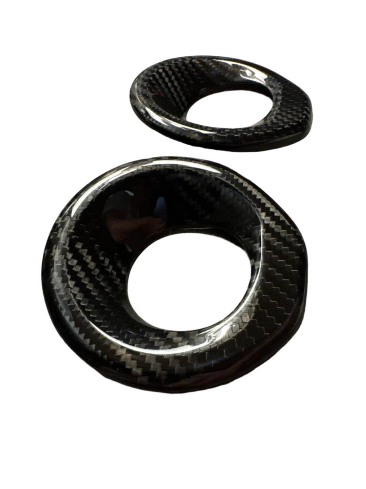 CARBON FIBER Inner Door Speaker Ring Trim - Toyota A90 A91 Supra MK5