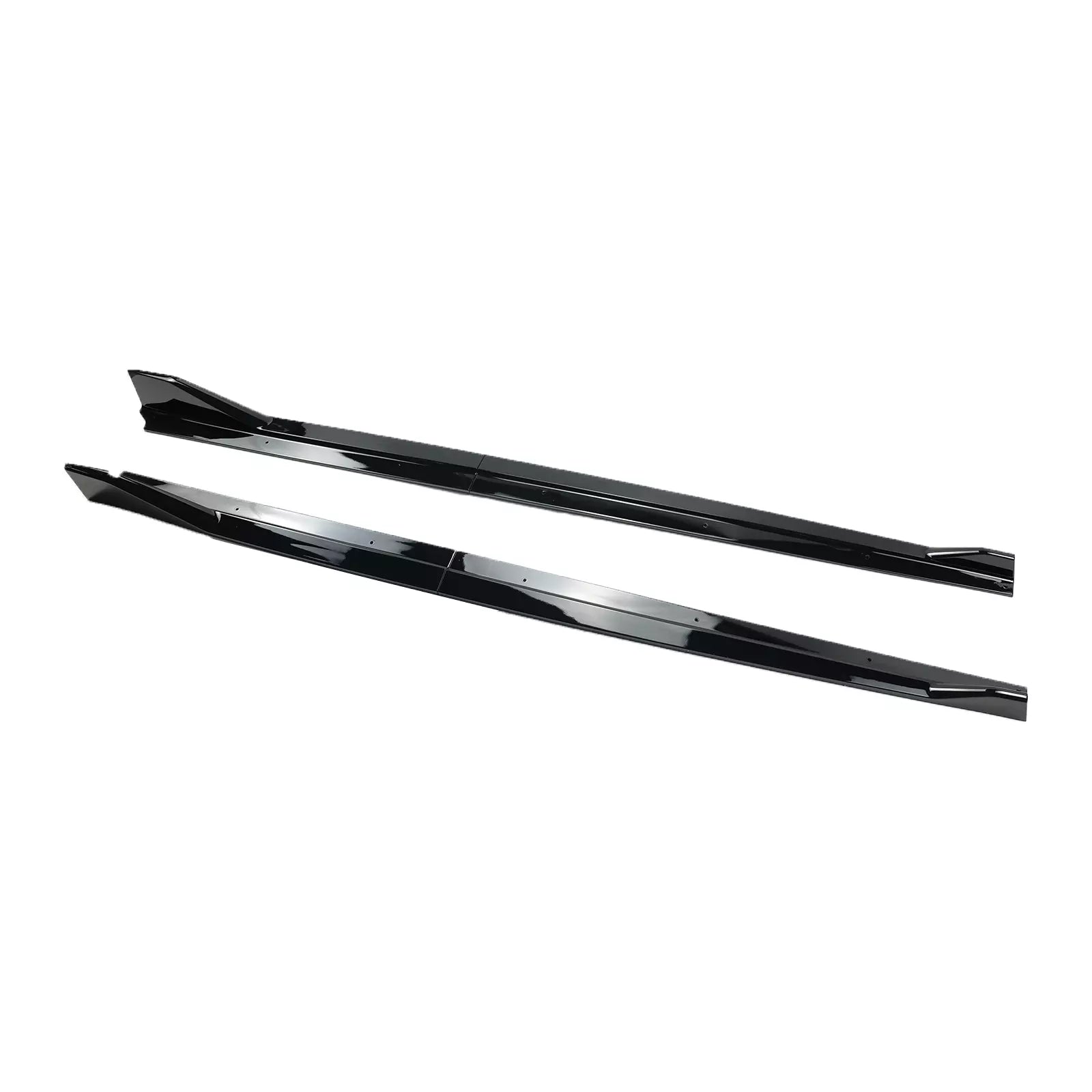 AG Style Gloss Black Side Skirt Extension -  Toyota Supra A90 2020-2024