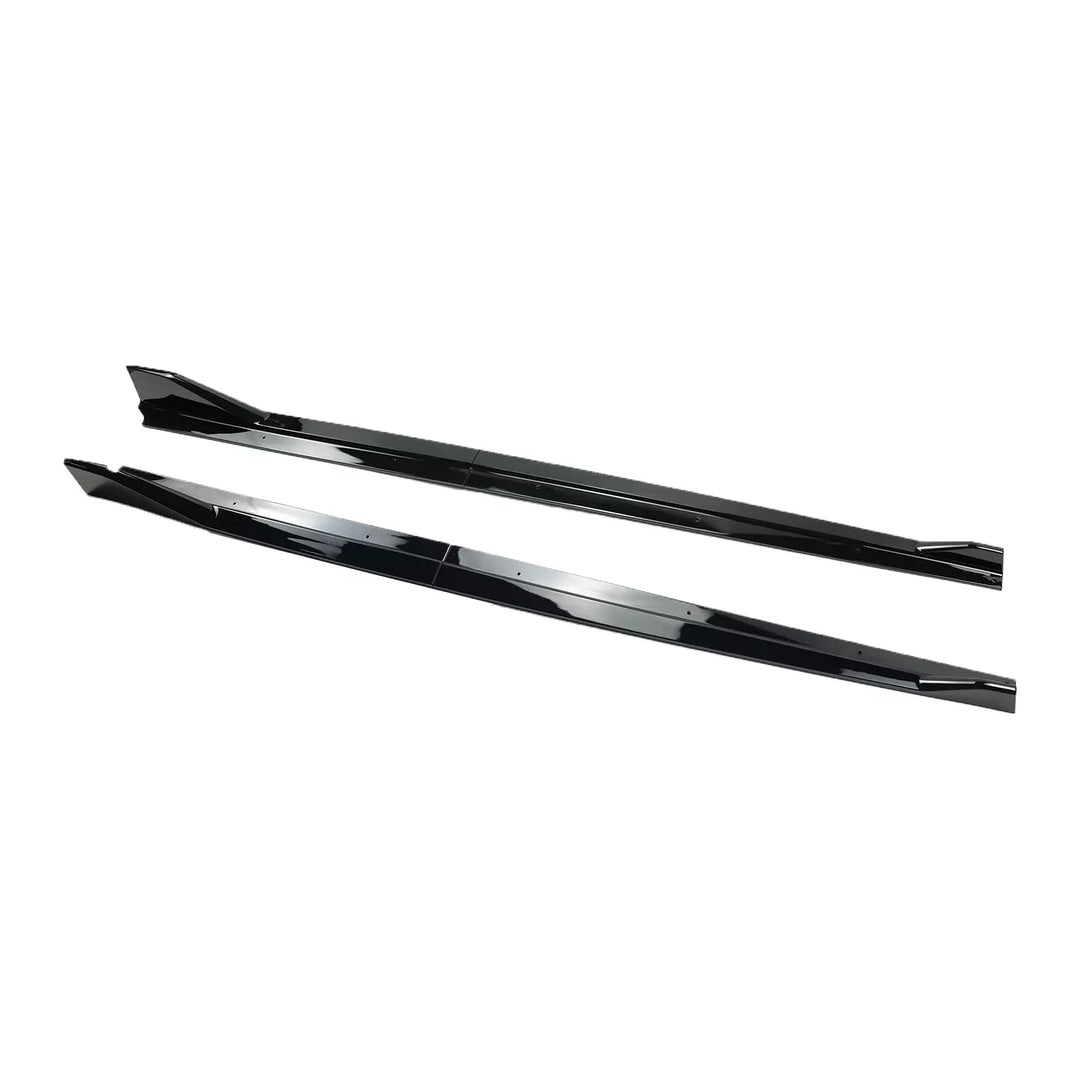 AG Style Gloss Black Side Skirt Extension -  Toyota Supra A90 2020-2024