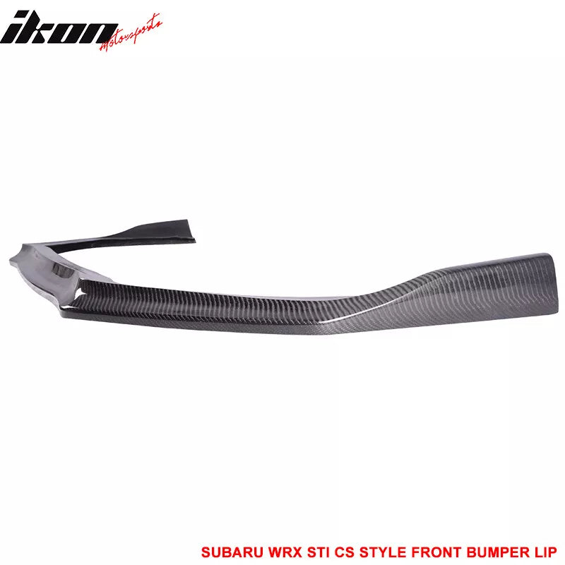 Carbon Fiber CS Front Lip - 15-17 Subaru WRX STI