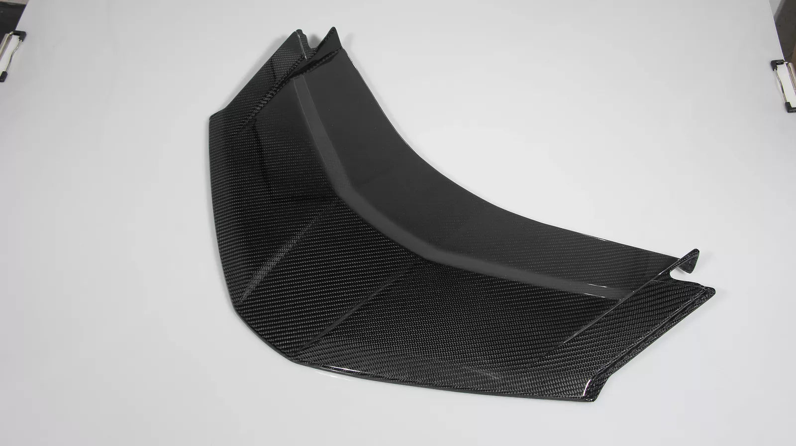 Carbon Fiber Rear Window Lower Trim Cover - 2020-2025 C8 Corvette Coupe