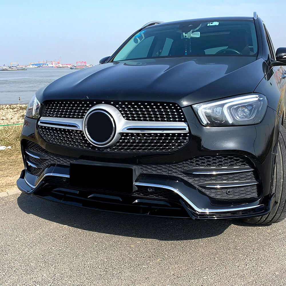 Gloss Black Front Lip - Mercedes-Benz GLE53 AMG 2020-2023