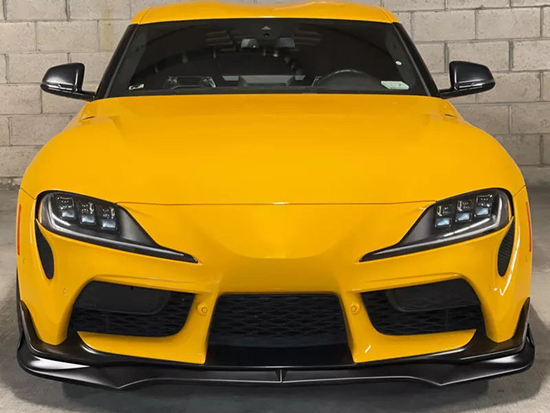 Gloss Black Front Lip - 20-24 Toyota GR Supra A90 MK5