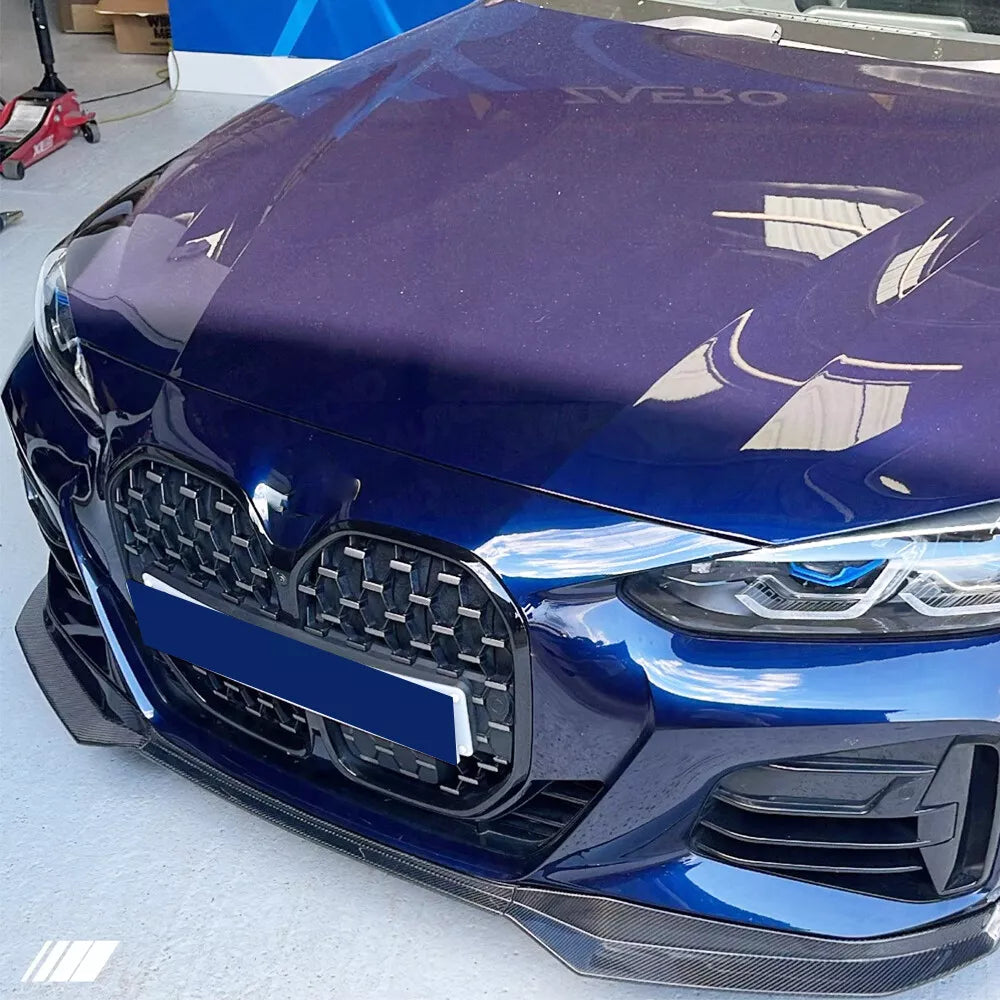 Carbon Fiber Front Bumper Lip - BMW G22 G23 440i M-Sport 2021-22