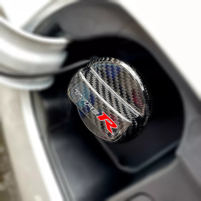 JDM Mugen Carbon Fiber Gas Cap Cover - Honda