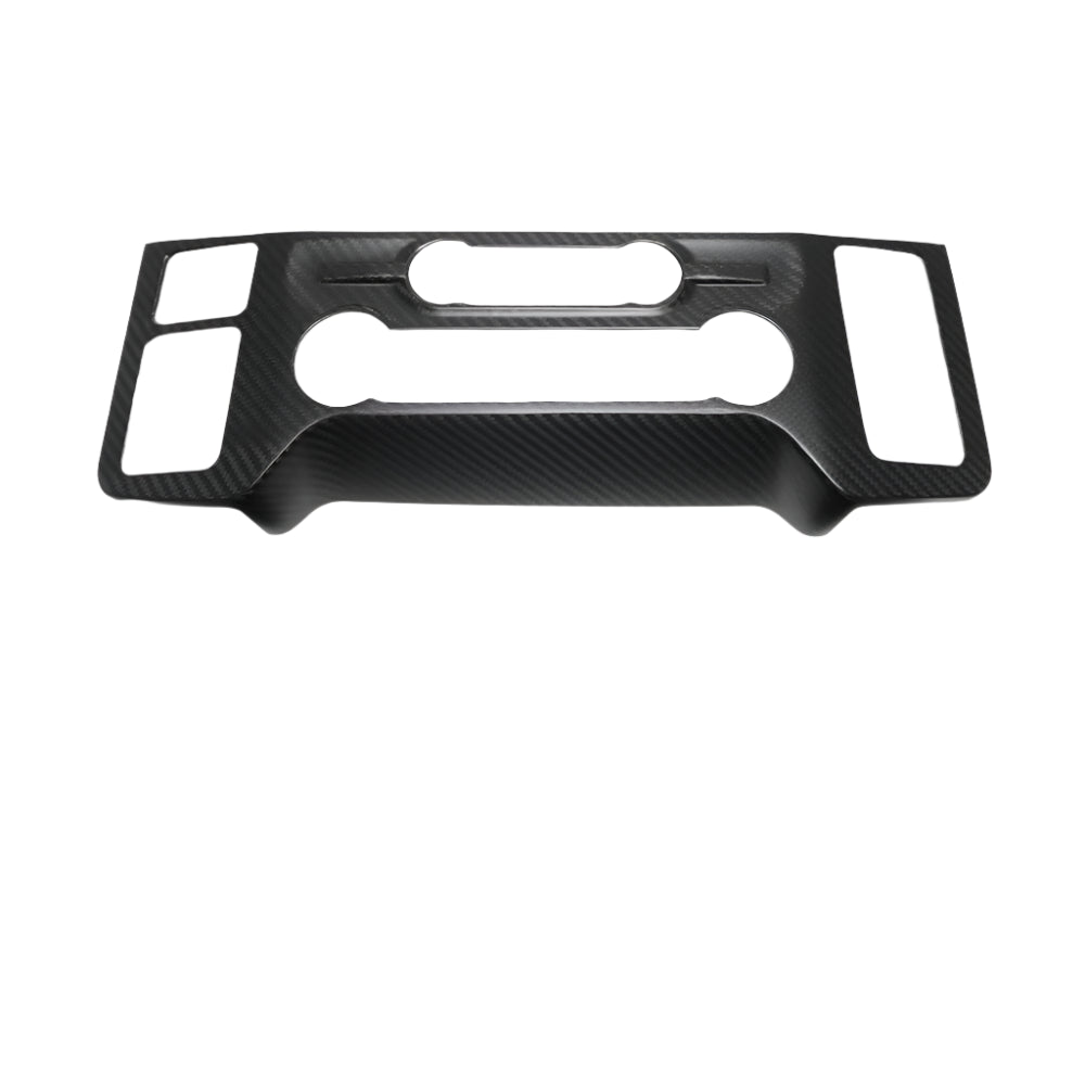 Carbon Fiber Center Control AC Switch Cover Trim - Ford F150 F-150 Raptor 21-2024