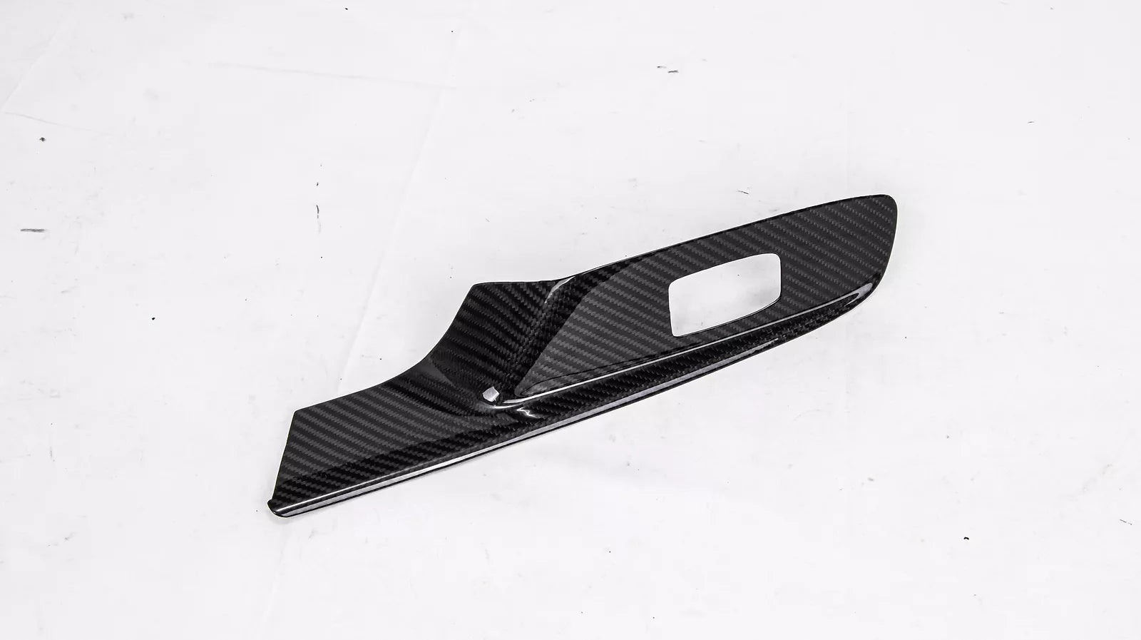 Carbon Fiber Window Lift Switch Panel Cover Trim - Corvette C8