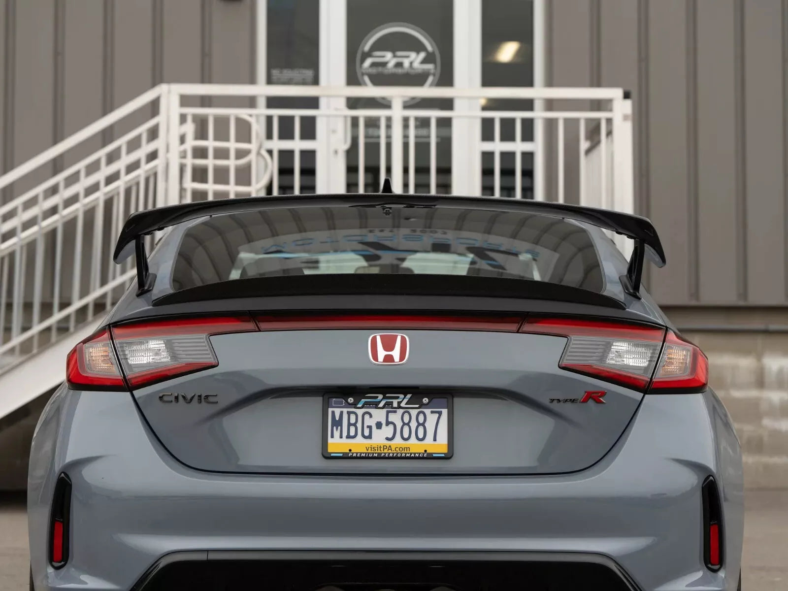 Carbon Fiber Top OEM Style Spoiler Wing Replacement - 2023-Up Honda Civic FL5 Type-R