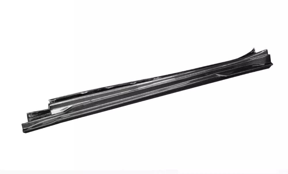 Carbon Fiber M Style Side Skirts - Porsche Taycan