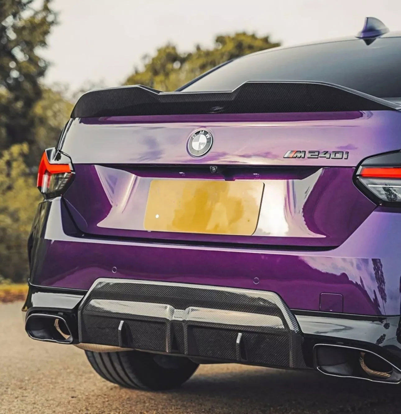 MP Dry Carbon Fiber Rear Diffuser - BMW G42 2 Series