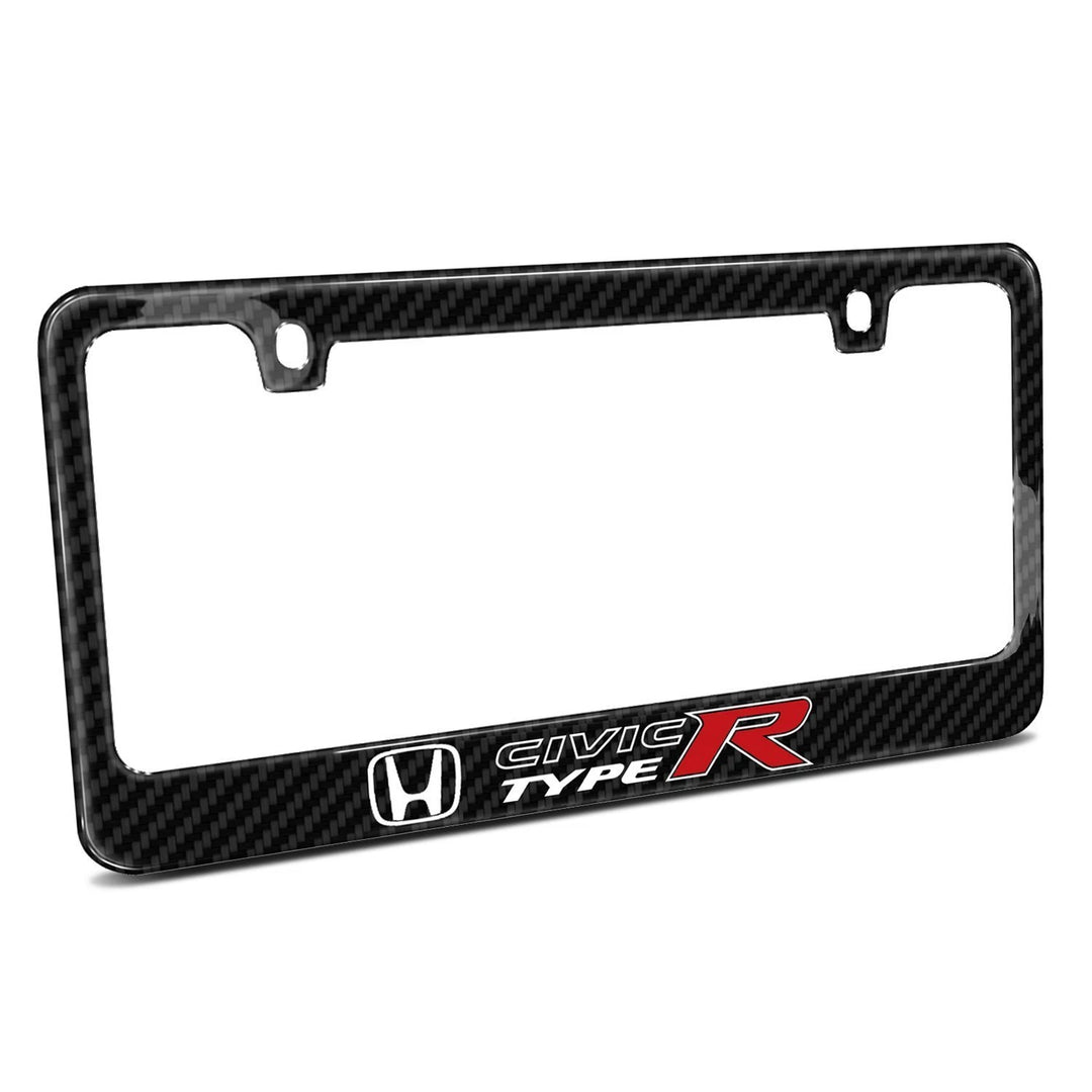 Carbon Fiber Honda Civic Type R License Plate Frame