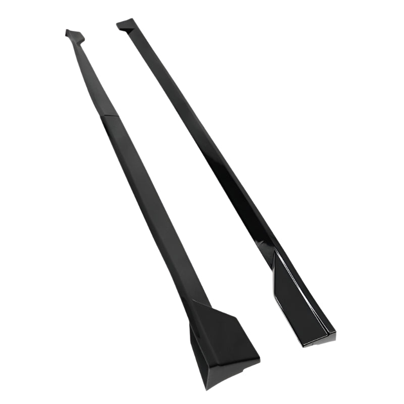 Gloss Black TRD Side Skirts Rocker Panel - 18-24 Toyota Camry