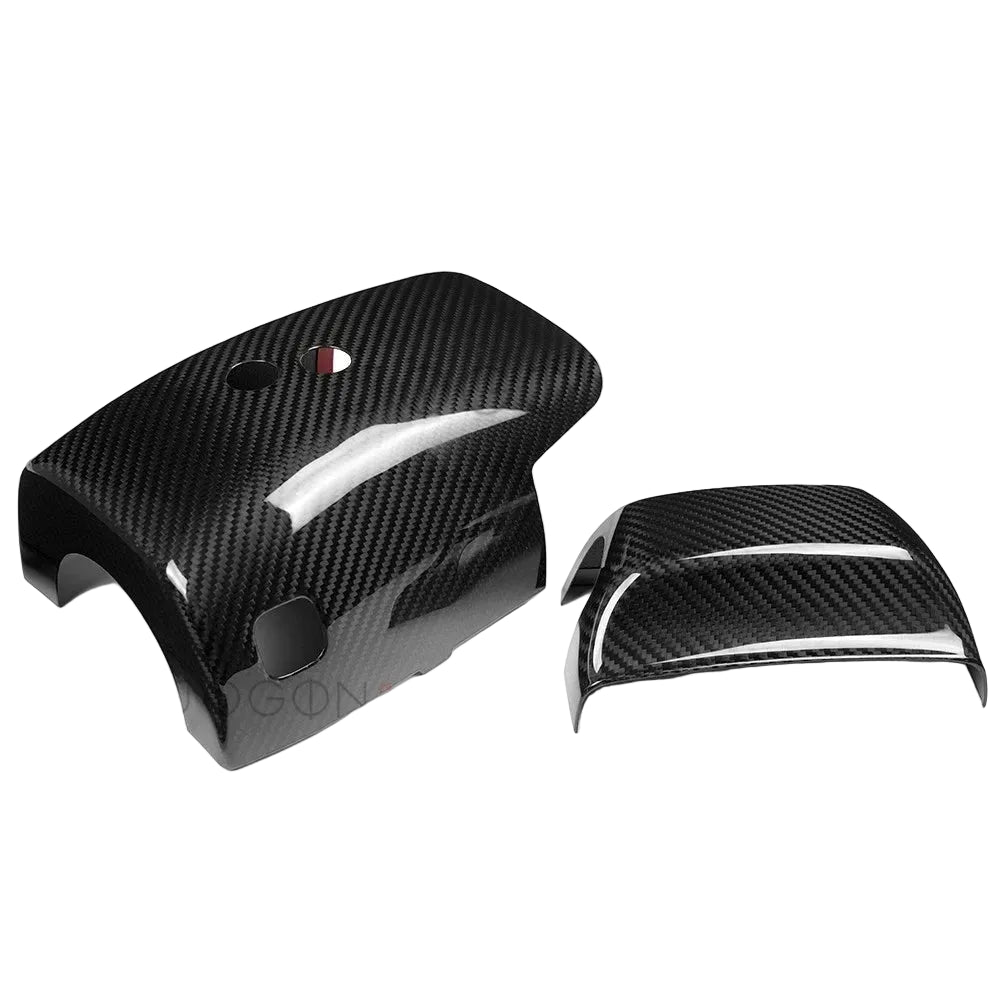 Carbon Fiber Steering Column Covers Trim Interior - Corvette C8 Z06 Stingray 2026+