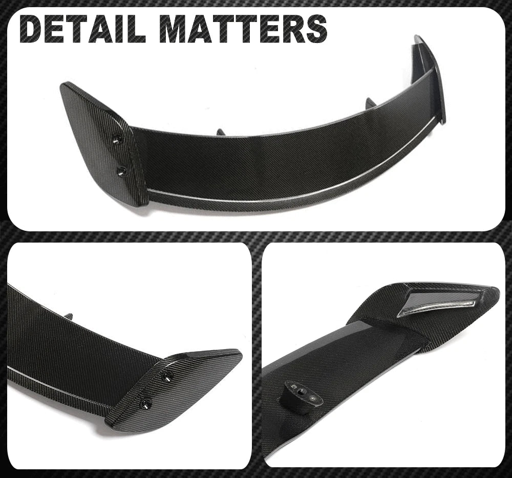 Carbon Fiber Rear Roof Window Spoiler V3 - Mercedes Benz X156 GLA200 GLA250 GLA45 2013-2018