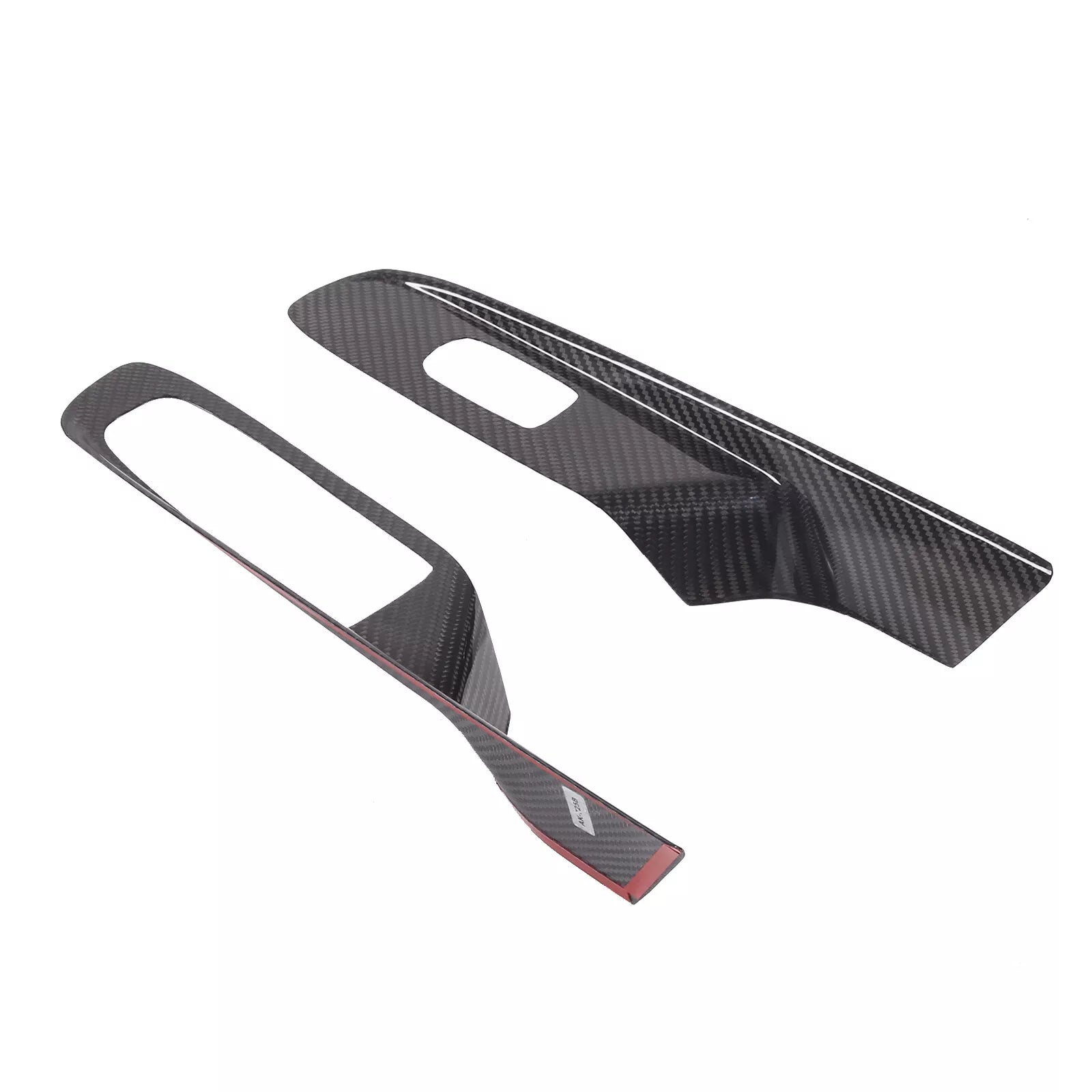 Carbon Fiber Window Lift Switch Panel Cover Trim - Corvette C8