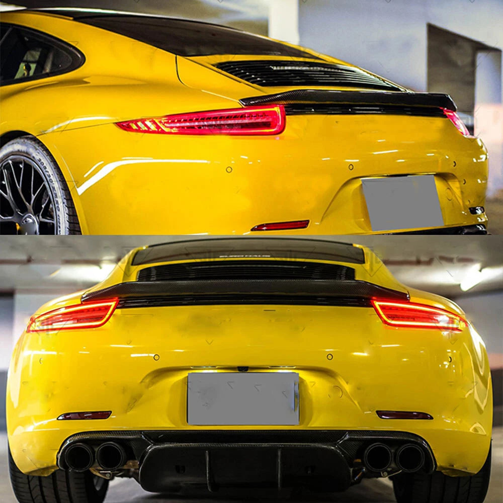 Carbon Fiber Rear Spoiler - Porsche 911 Carrera 991 991.1 991.2 2012-19