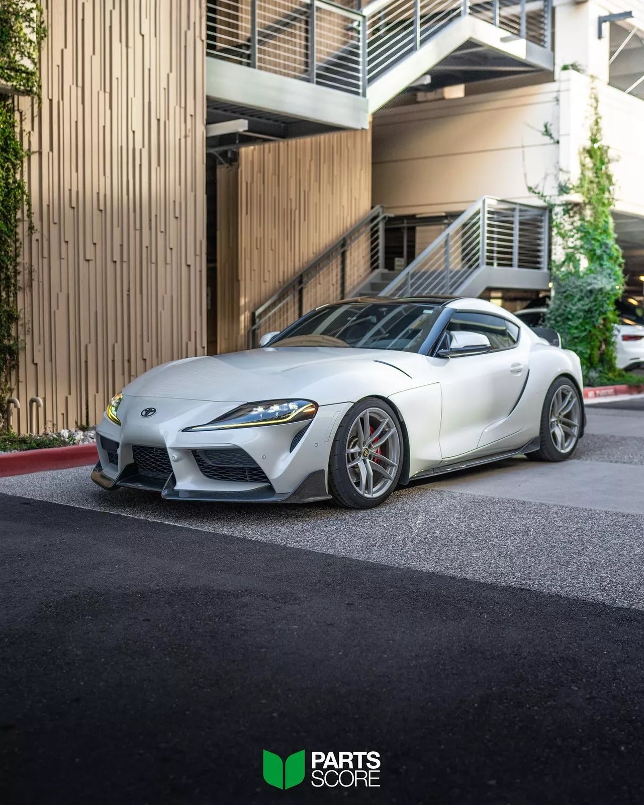 Carbon Fiber AD Style Front Lip - Toyota Supra A90 A91 Mk5