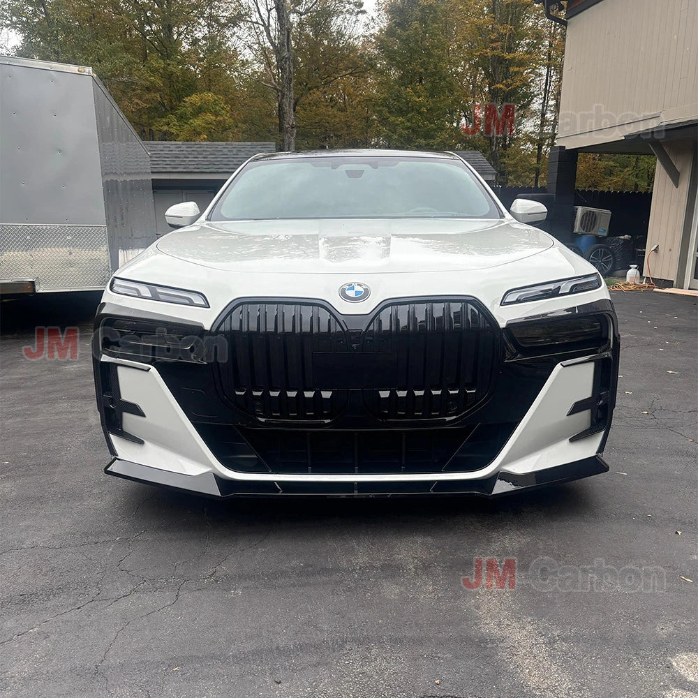 Gloss Black Front Splitter Lip V1 - BMW 7 Series & i7 G70/G73 M Sport (2023–2026)
