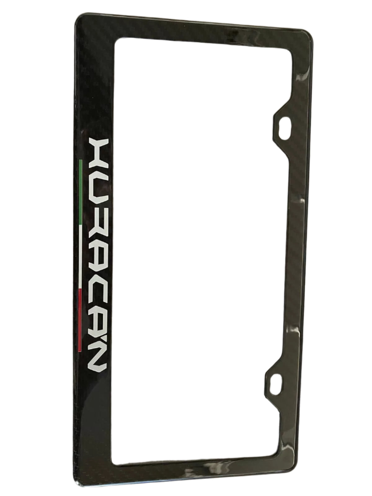 Carbon Fiber License Plate Frame V2 - Lamborghini Huracan