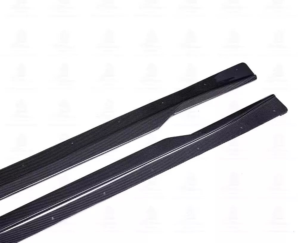 R Style Carbon Fiber Side Skirts - BMW G87 M2