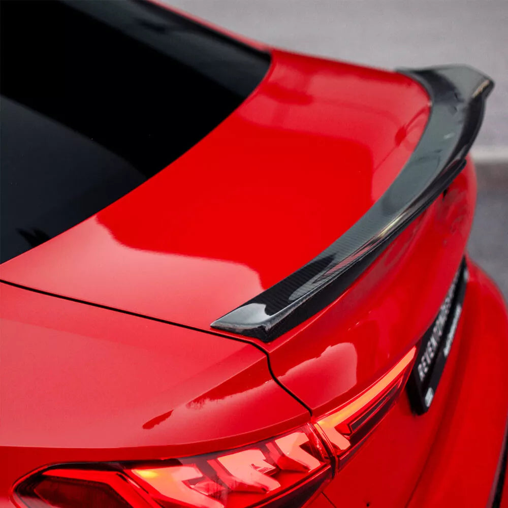 PSM Style Carbon Fiber HighKick Trunk Spoiler - AUDI A3/S3/ & RS3 8Y