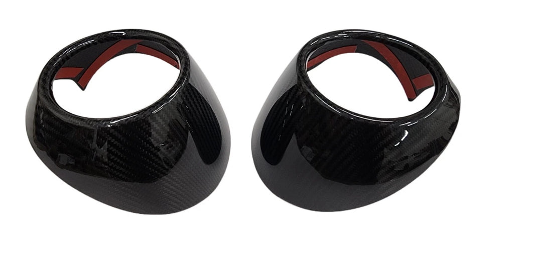 Carbon Fiber Side Air Vent Outlet Covers Trim - Toyota GR86 (ZN8) / Subaru BRZ (ZD8)