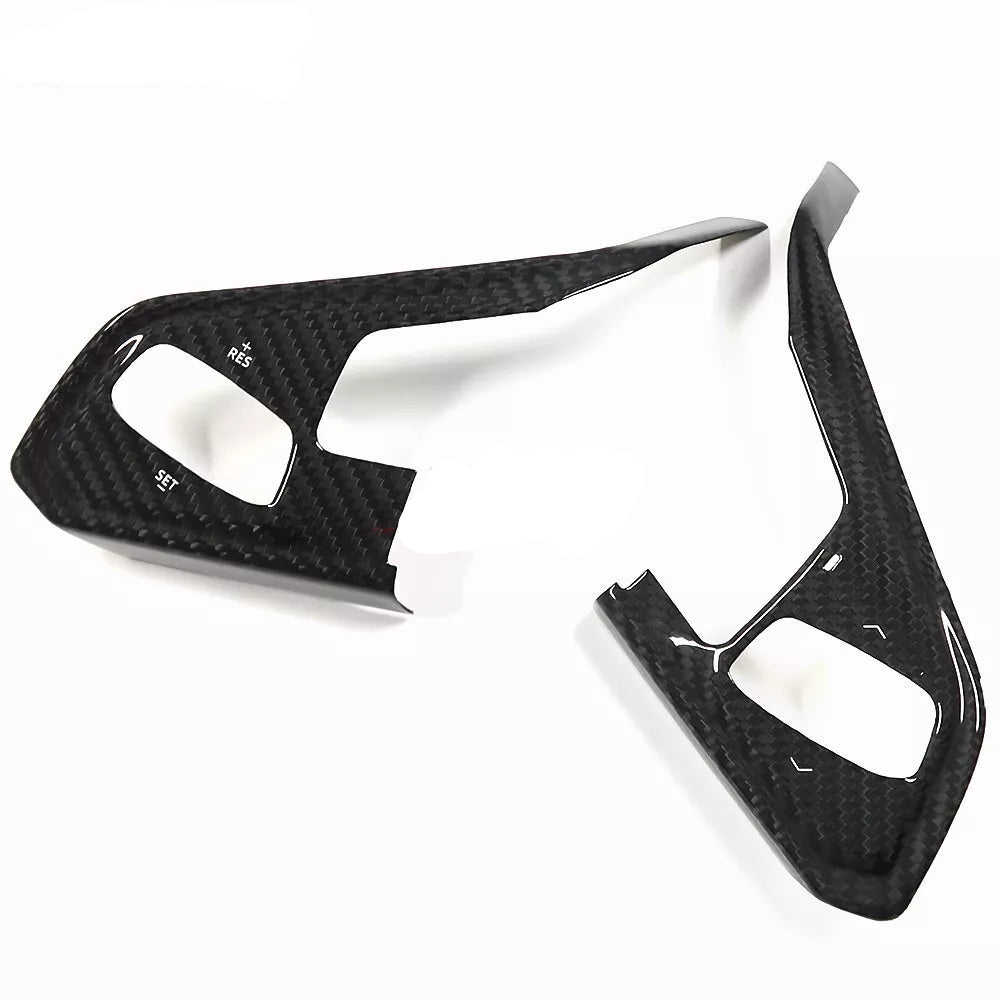 Carbon Fiber Interior Steering Wheel Trim - Corvette C8 2LT 3LT 2020-2023