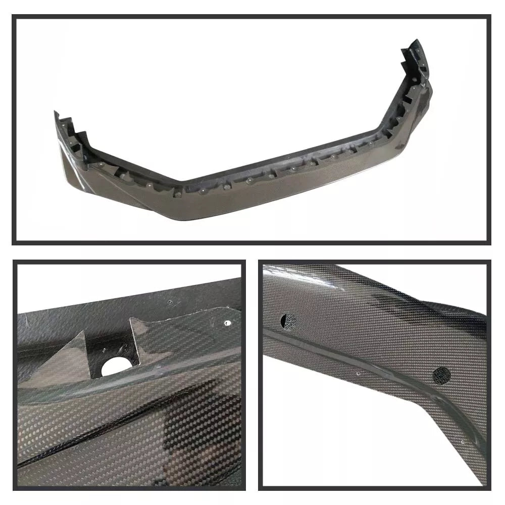 V Style Carbon Fiber Front Lip - Nissan GTR R35 2017-2021