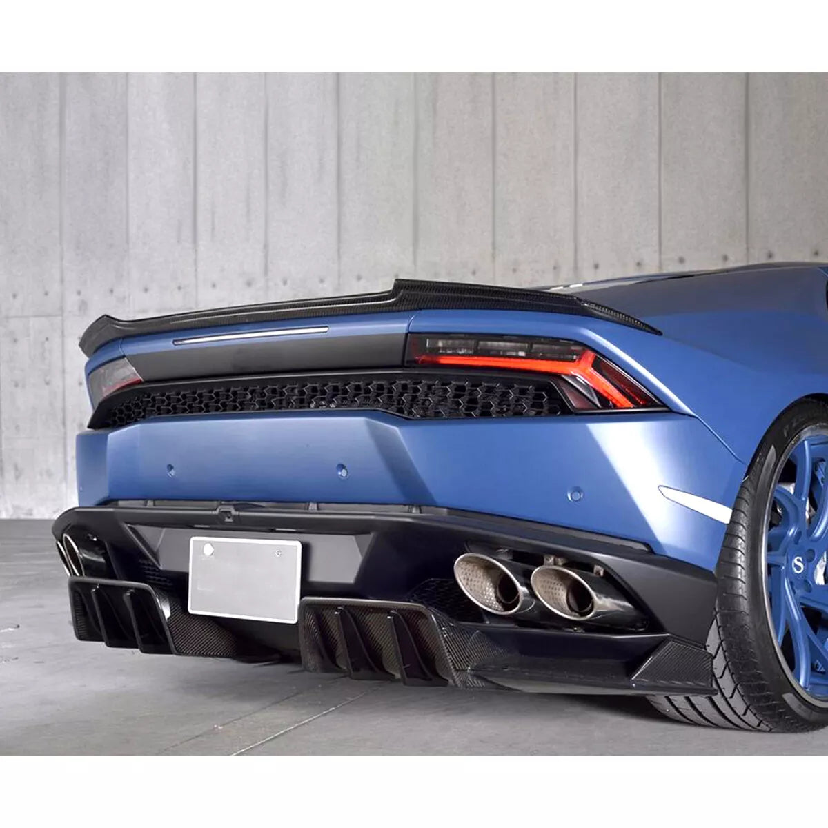 Carbon Fiber Rear Trunk Spoiler - Lamborghini Huracan LP580 LP610