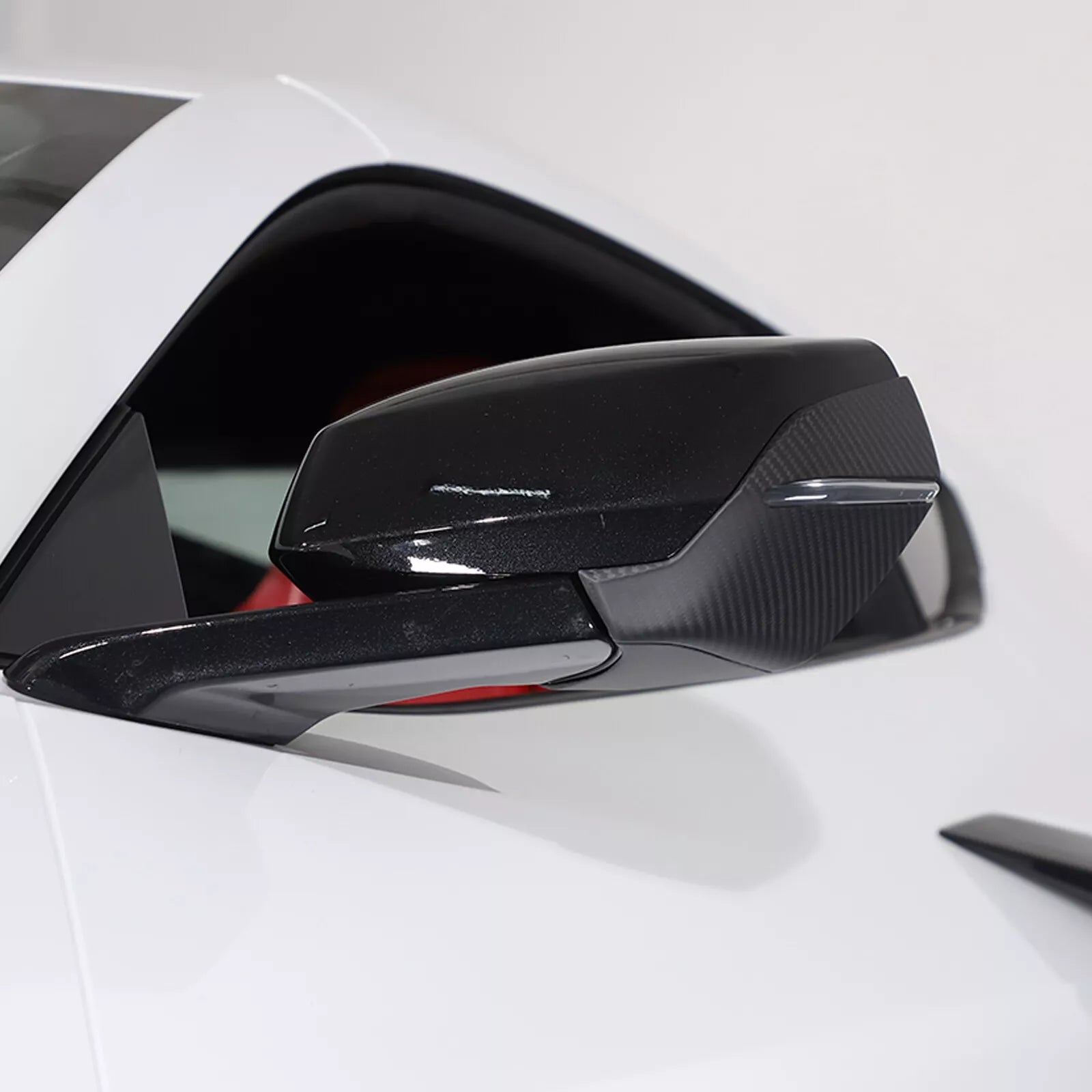 Carbon Fiber Side Lower Mirror Cover -  Chevrolet Corvette C8 Stingray Z51 Z06