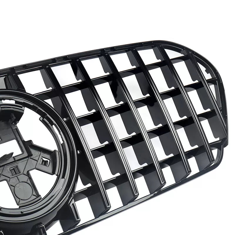 Gloss Black GTR Style Front Grille - Mercedes Benz GLE W167