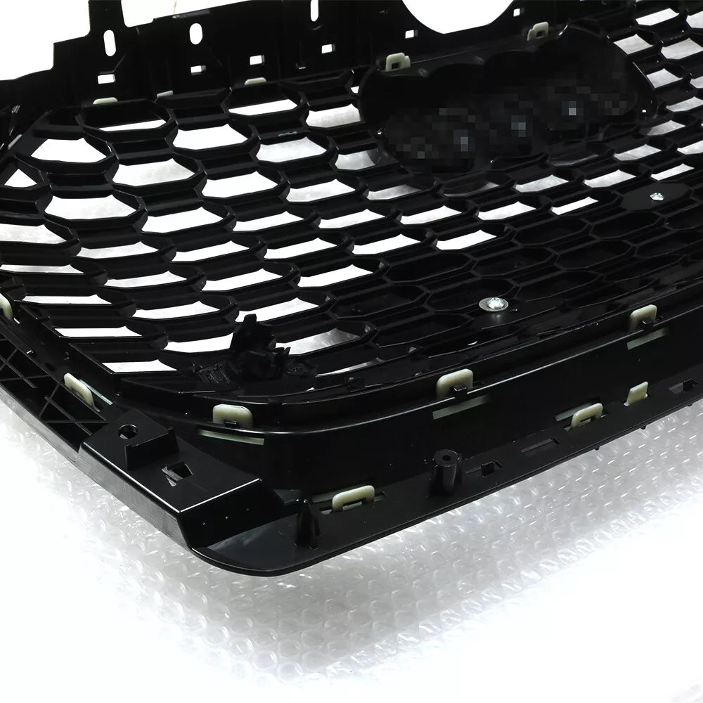 Gloss Black RS5 style Front Bumper Grille -  Audi A5 S5 B9 2017-2019