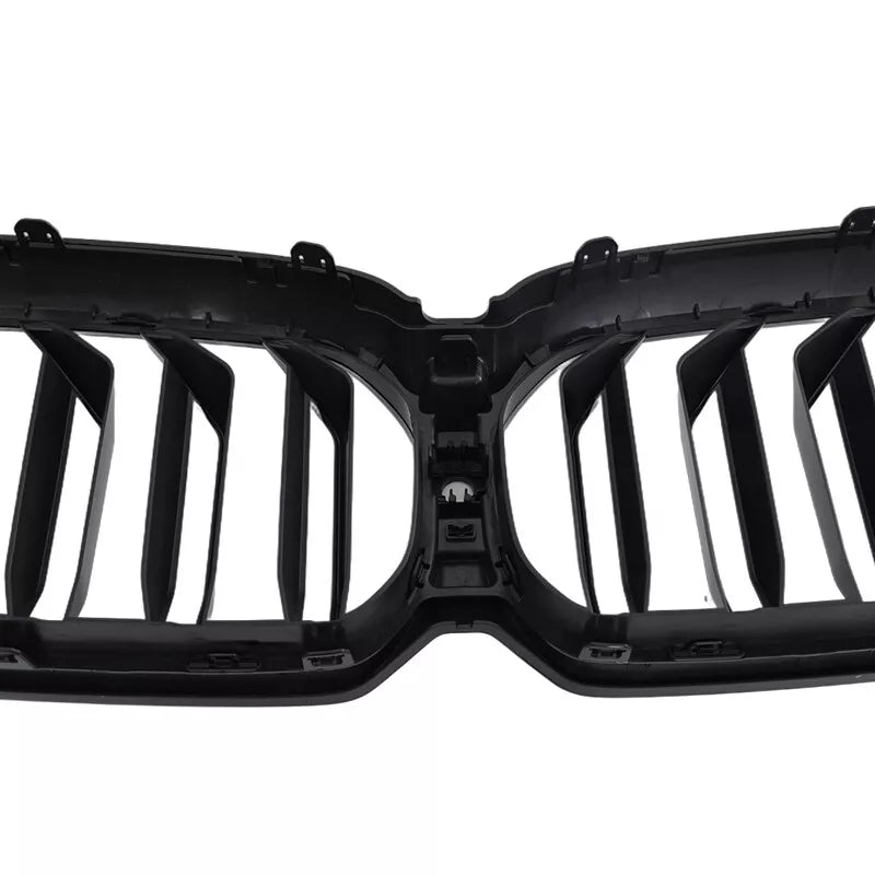 Gloss Black Front Kidney Grille Dual Slat Grill - BMW G30 5 Series