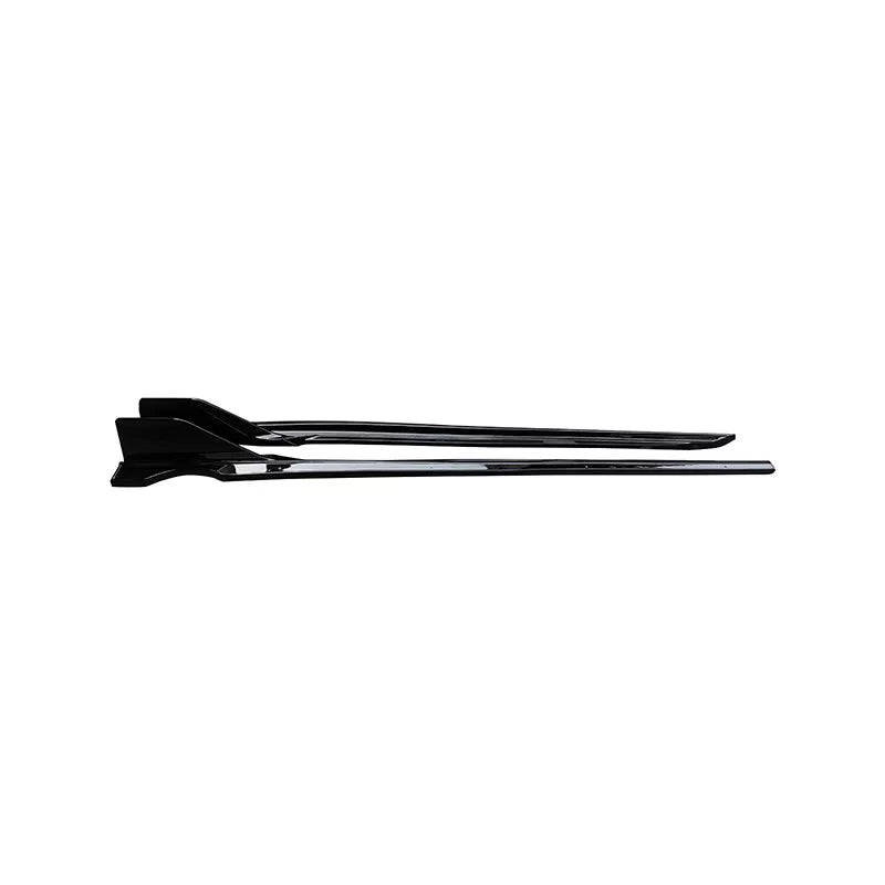 Gloss Black Side Skirt Extensions- 19-25 BMW G05 X5 M Sport