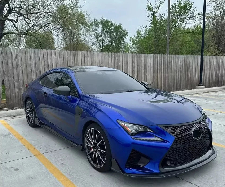 Carbon Fiber Front Bumper Lip - Lexus RC F Coupe
