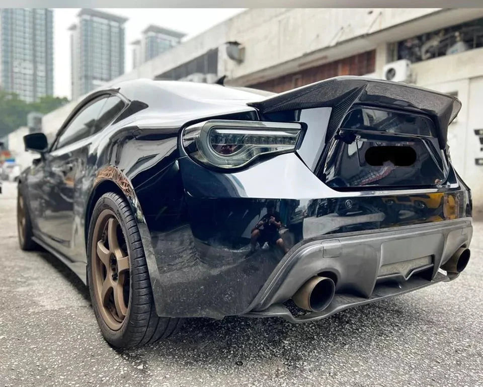 Carbon Fiber Rear Trunk Spoiler - Subaru BRZ Scion FRS Toyota FT86 GT86