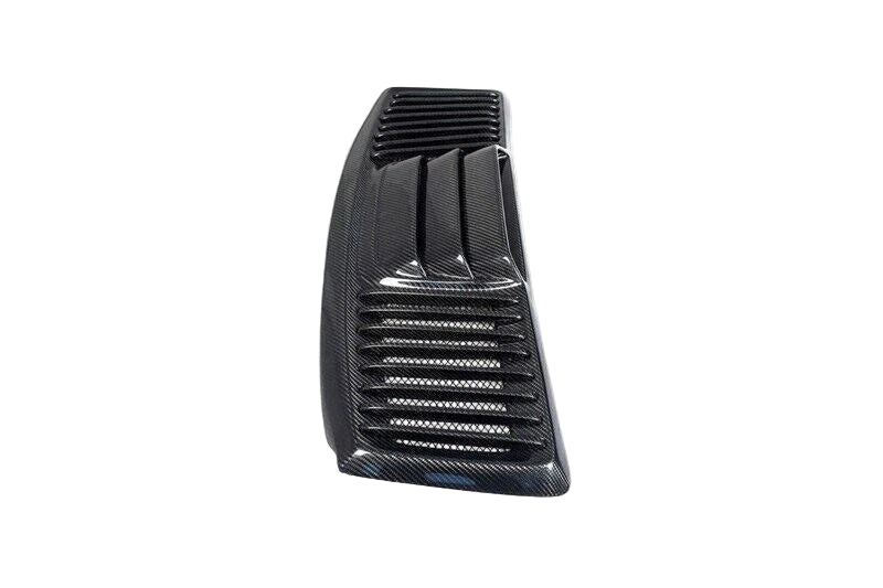 Carbon Fiber T Style Engine Cover Trunk Vent - 2013-2015 Porsche 911 Carrera 991.1