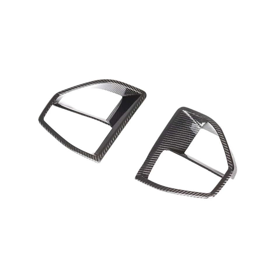 Carbon Fiber Front Bumper Air Vent Cover Trim - BMW X5 G05 M-Sport 2019-2020