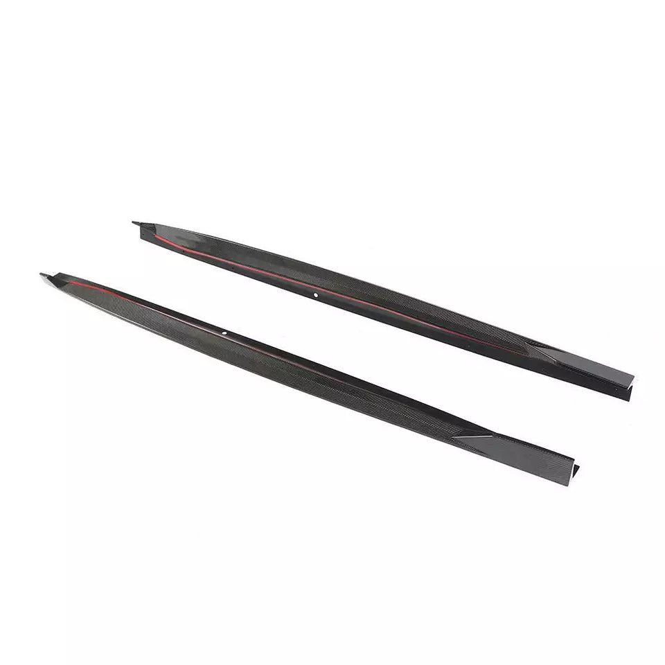 Carbon Side Skirts Extension w/ Winglets -BMW X5 G05 M-Sport 2019-2022