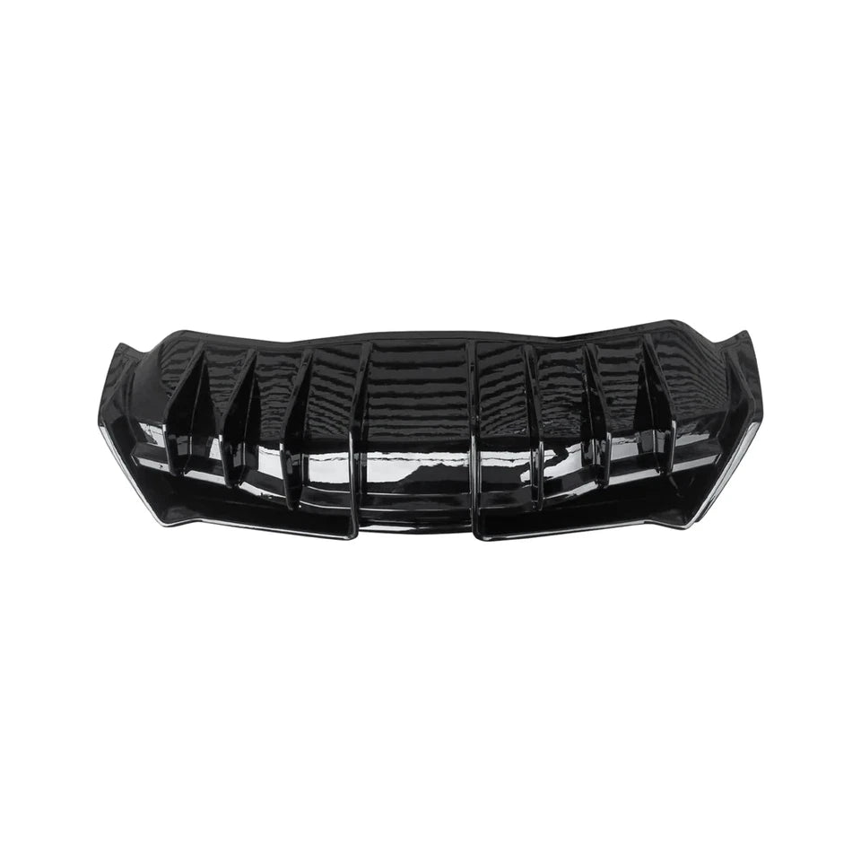 Gloss Black Rear Aggressive Diffuser - 2020-2025 Corvette C8 Z51