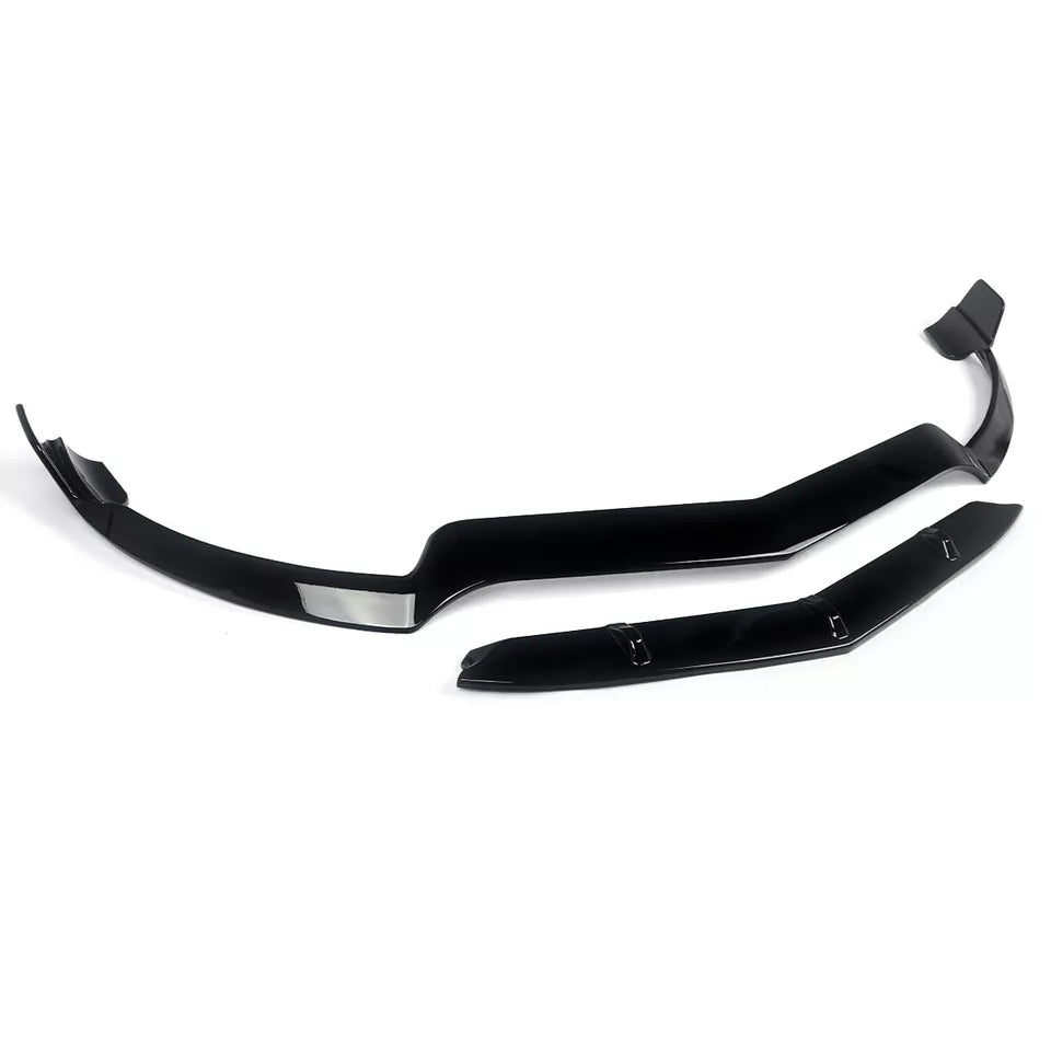 Gloss Black Front Splitter Lip - Mercedes Benz W207 C207 E400 2014-2016
