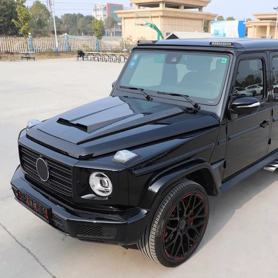 Carbon Fiber Front Roof Spoiler - Mercedes Benz G Wagon W463 W464 G550 G63 2019+