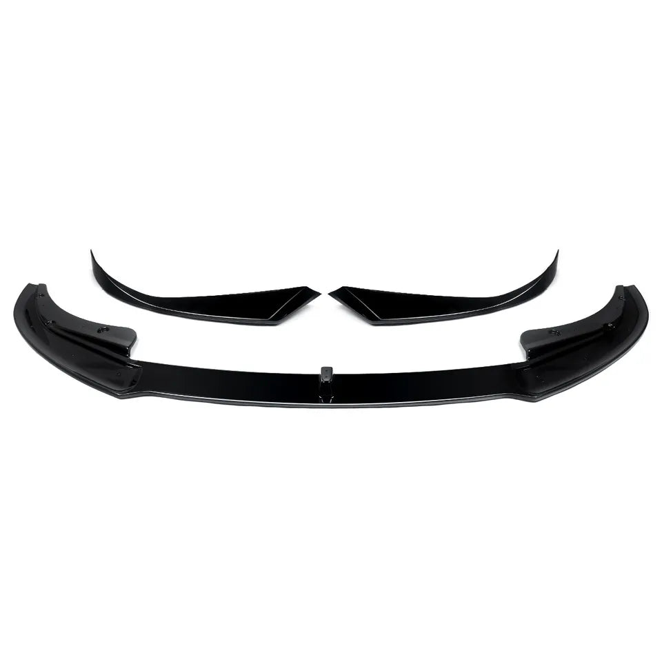 AC Style Gloss Black Front Splitter Lip -  BMW 4 Series G22 / G23 M Sport